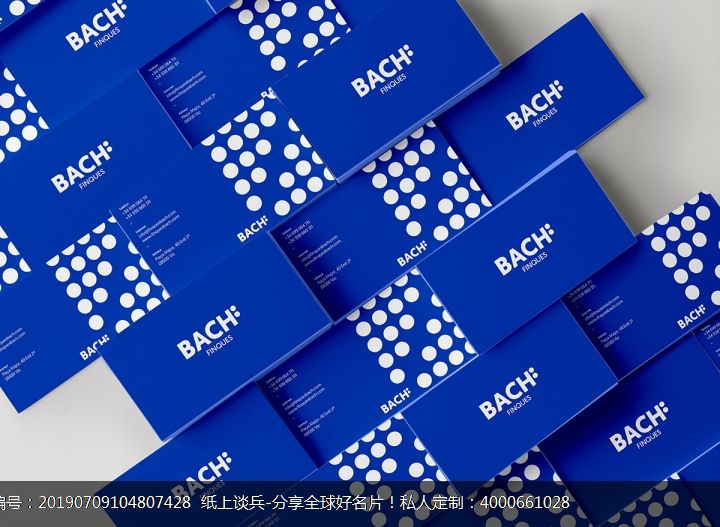 BACHJ简约名片