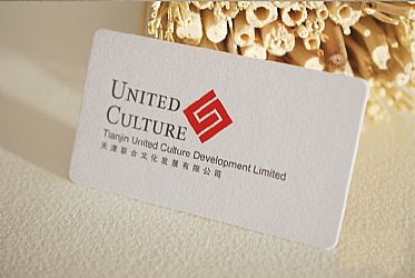 天津联合文化发展有限公司名片设计欣赏