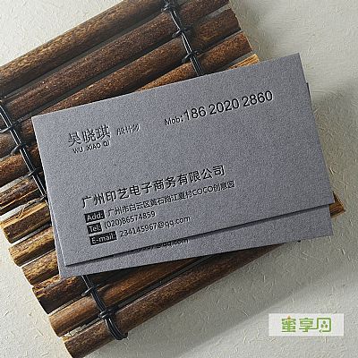 广州印艺电子有限公司 名片设计欣赏