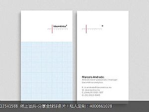 ldeometrica化学化工检测公司代表名片设计